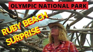 Headed to Ruby Beach to Cool Off!  Olympic National Park