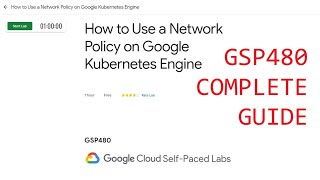 How to Use a Network Policy on Google Kubernetes Engine [GSP480]