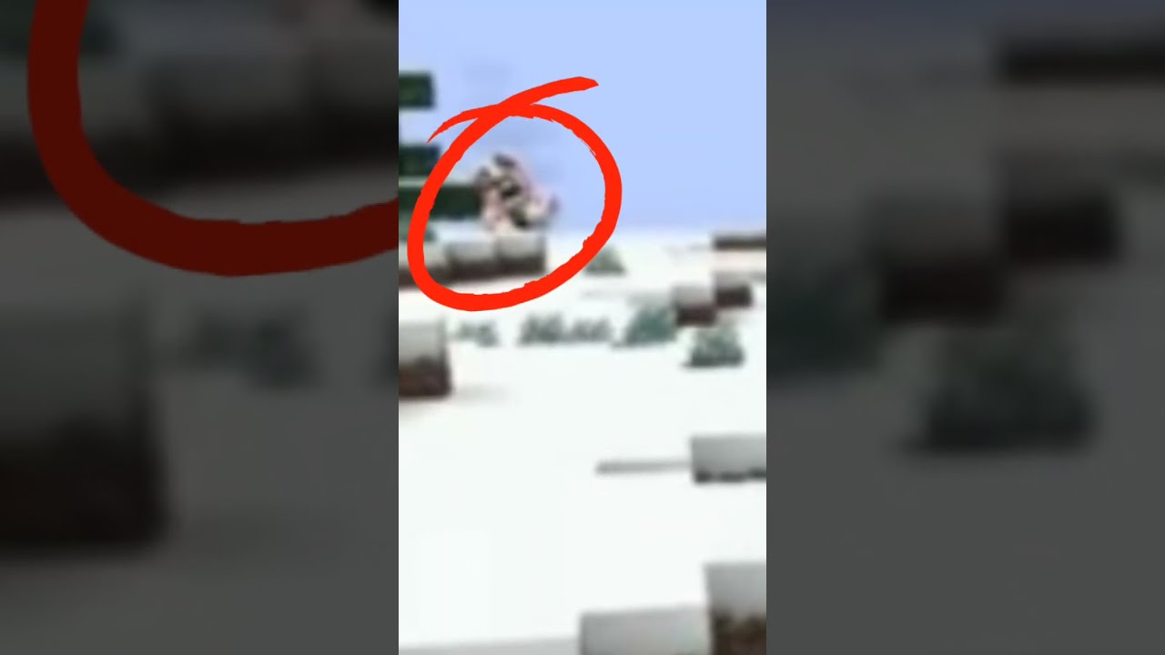 Minecraft Scary Photos Creepy Entity Part 37 