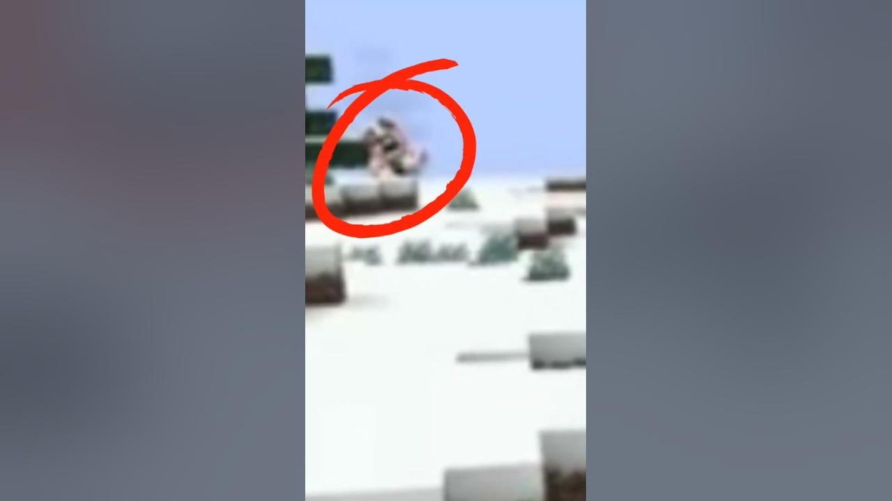 Minecraft scary photos Creepy entity part 37 😨😰