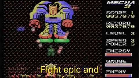 Mecha-9 for Colecovision (supports Super Game Module sound)