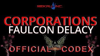 | CORPORATIONS | FAULCON DELACY | CODEX |