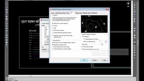 Autocad Tutorial - Bai 3-2 - Bổ Sung Về Dim - PhuongTk