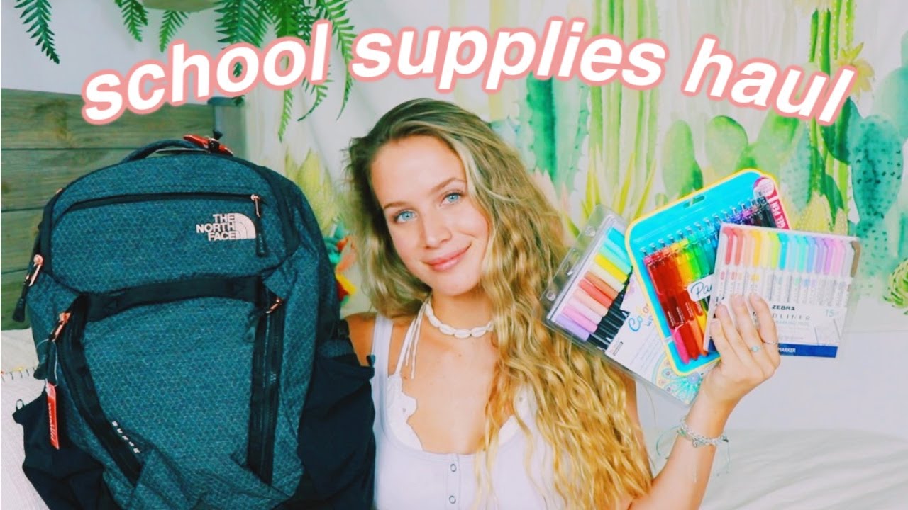 BACK TO SCHOOL SUPPLIES HAUL 2019