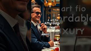 Luxury Travel on a Budget: How to Live the High Life Without the Price Tag! #shorts #LuxuryLifestyle