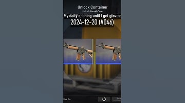 My daily CS2 case unboxing until I get gloves #046