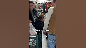 A little bit of kindness can be seen by anyone, no matter the age!