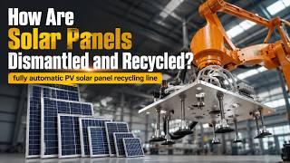 How Are Solar Panels Dismantled and Recycled | Step-by-Step Process