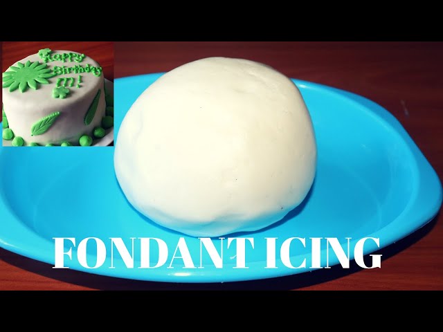 Fondant Icing Recipe