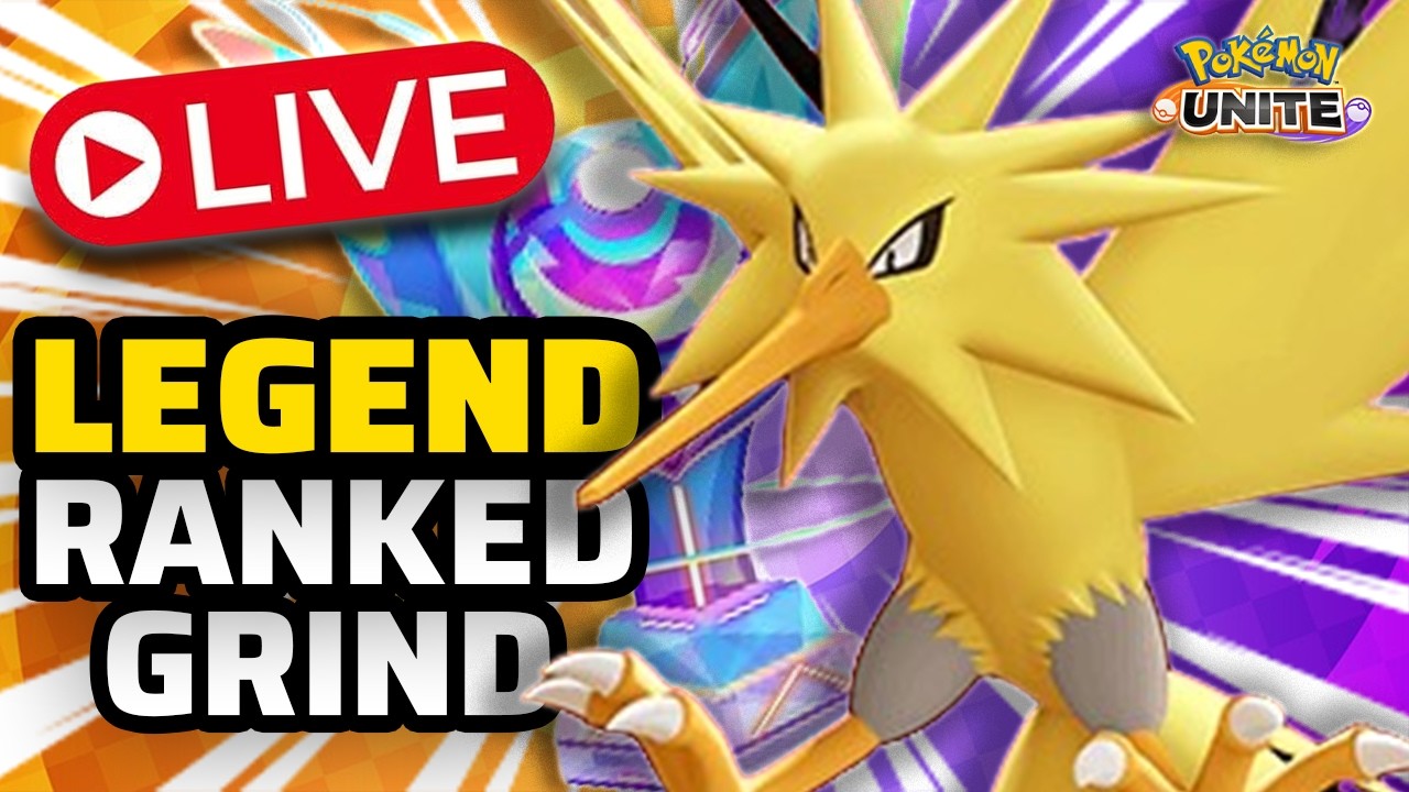 Legend Ranked Grind | Pokemon Unite Gameplay