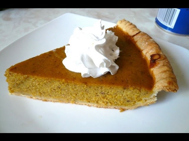 Pay (pie o tarta) de Calabaza (Pumpkin Pie) - Mi Receta | Mi Cocina Rápida - Karen