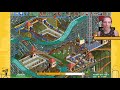 Barely completes rollercoaster tycoon scenario  twitch highlight