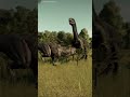 Metriacanthosaurus vs therizinosaurus  jurassic world evolution 2