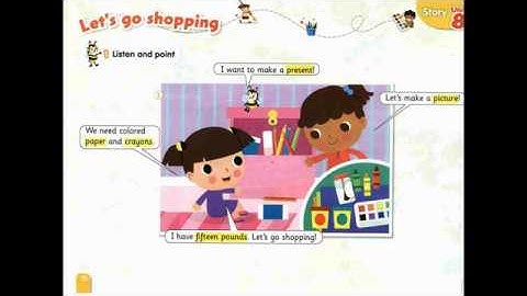 منهج KG2 Connect Plus الوحدة الثامنة - نص الإستماع لقصة Let