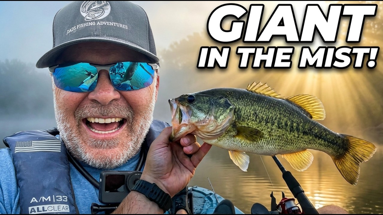 Bass Fishing in Dense Fog (These Conditions Are WILD)!