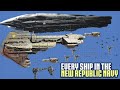 Every Ship in the New Republic Navy