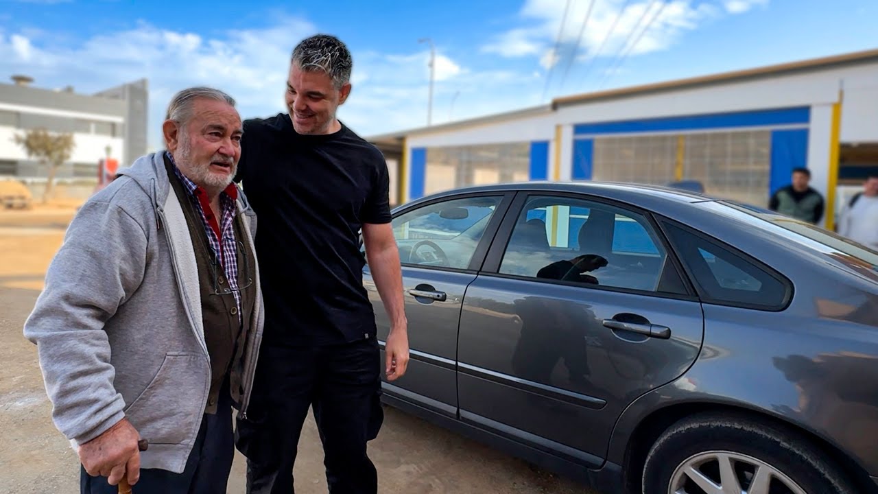 Regalamos un Coche al Señor que perdió todo con 71 años en Paiporta