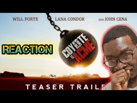 Coyote VS Acme | Trailer Tomorrow | Reaction!!
