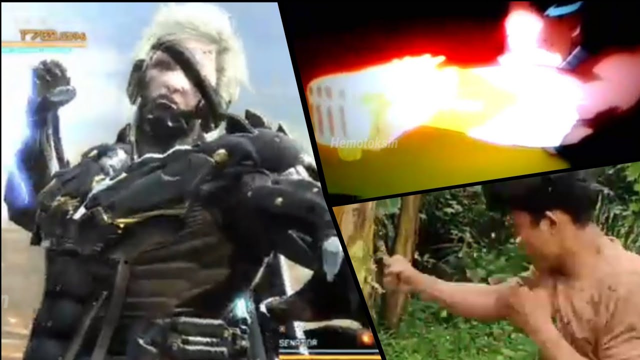 Every punching meme clip with Metal Gear Rising Ost
