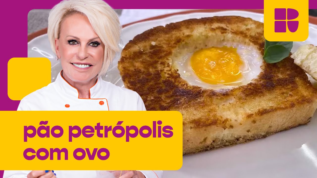 Pão caseiro com ovo! | Ana Maria Braga | Mais Você