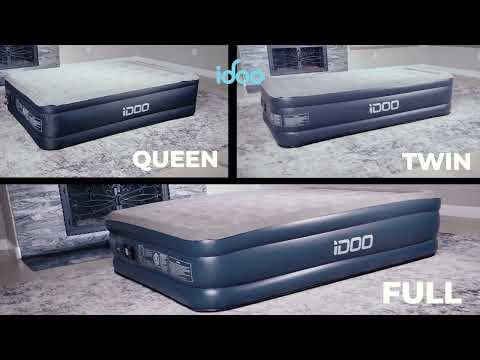 IDOO Top Rated Fast Easy Inflatable Bed Air Mattress