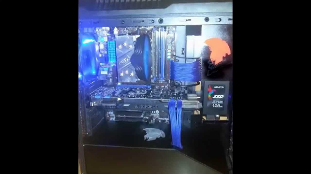 Modding Case Zalman Z3 Plus part1 - YouTube