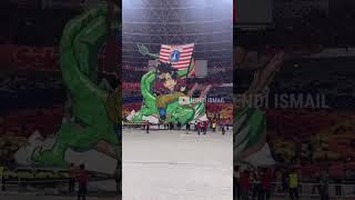Dragon Ballkoreo 3D Jakmania Di Gbk, Match Persija Vs Persebaya