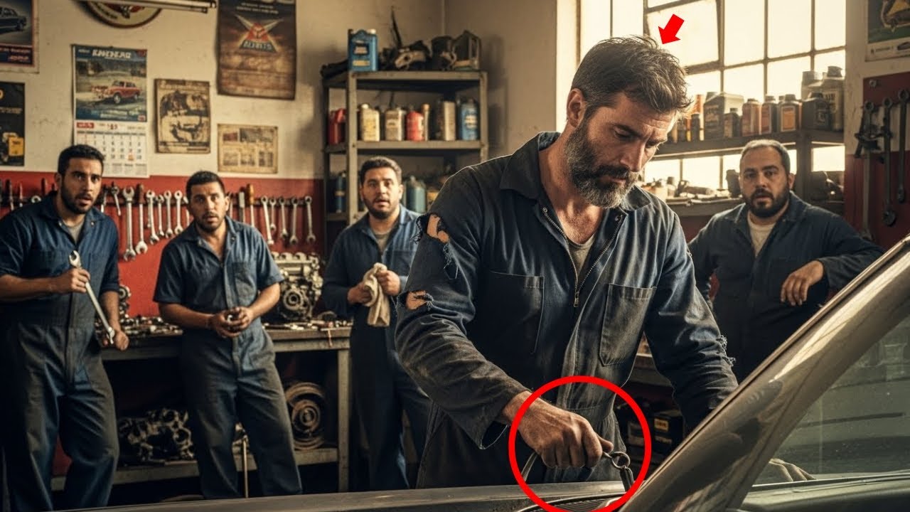 El auto de lujo estaba parado 7 meses... el mecánico mendigo lo encendió al primer intento.