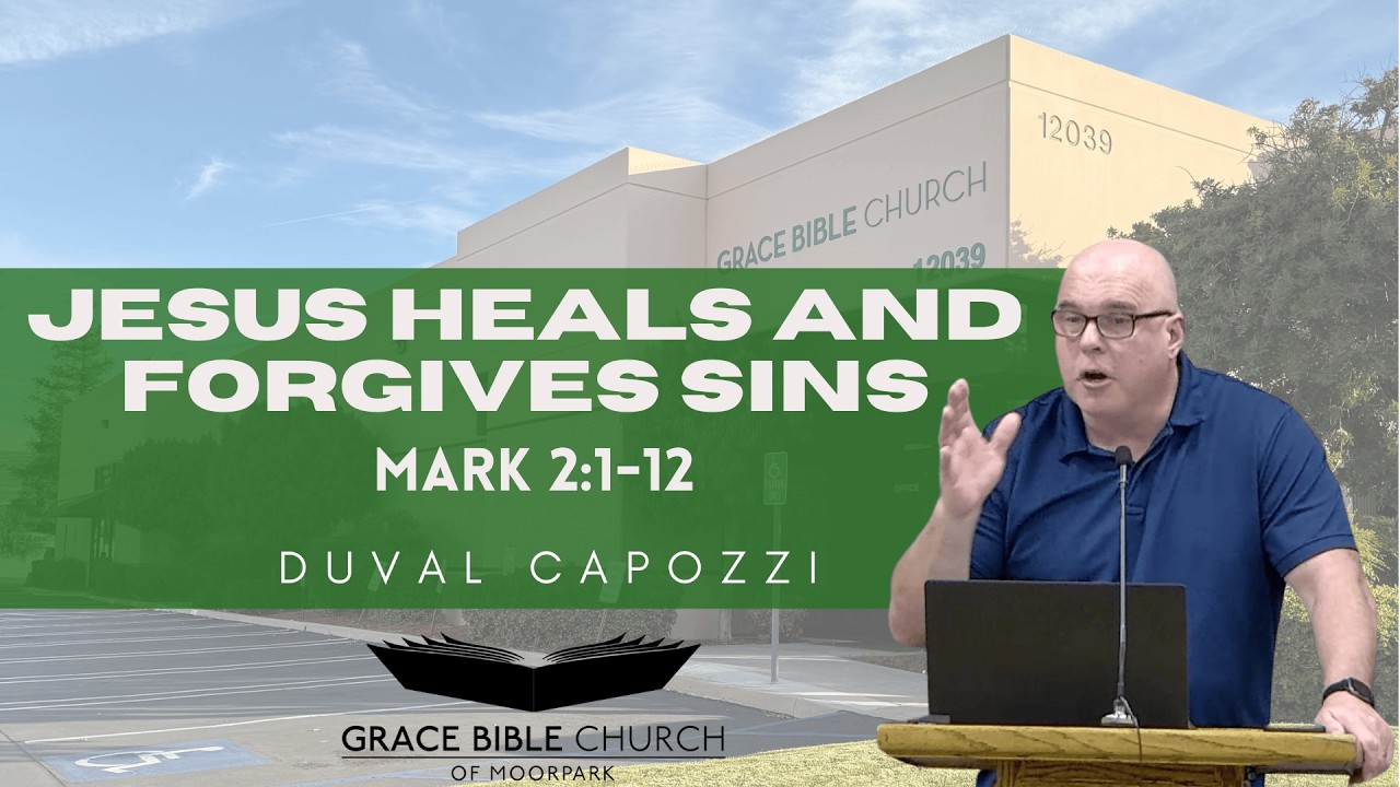 Jesus Heals And Forgives Sins