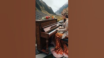 Thumbnail of Elegance in Melodies: A Soulful Piano Cover of Indonesian Folk Music in a Serene Rice Field