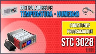 CONEXIÓN y CONFIGURACIÓN termostato STC 3028 🐣