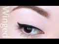 How to  winged eyeliner