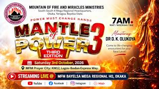 MFM OCTOBER 2026 PMCH | MANTLE OF POWER | Dr D. K Olukoya