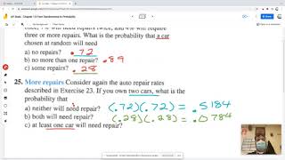 Celebrity AP Stats Chapter 13 From Randomness to Probabilities Problem 25 Profile