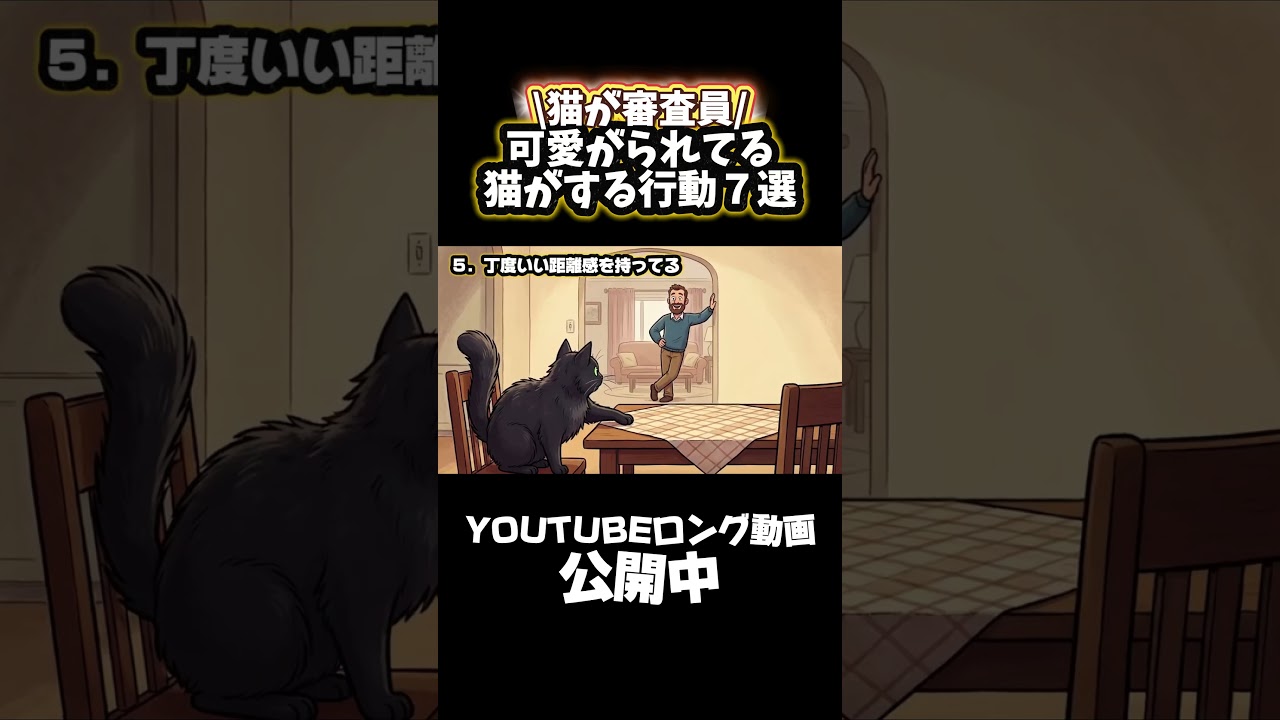 ロング動画公開中！飼い主に可愛いがられてる猫がとる行動😽 #人類ねこ同盟 #ねこのきもち