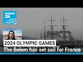 Olympic flame departs for France on the Belem • FRANCE 24 English