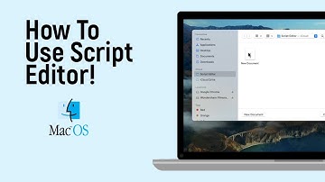 How to use Script Editor In MacBook [easy]