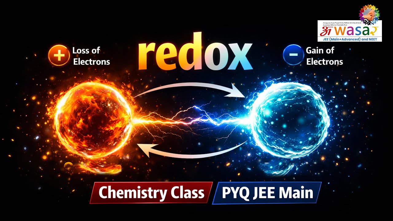 Redox, Chemistry Class, PYQ JEE Main | IIT-JEE | Awasar Classes |
