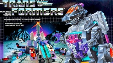 Transformers G1 Trypticon HD Commercial (1986)  Decepticon City