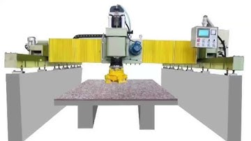 2022 Bridge type single head auto polishing machine for granite and marble