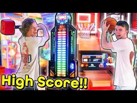 We Broke EVERY Record At An Arcade We Broke EVERY Record At An Arcade