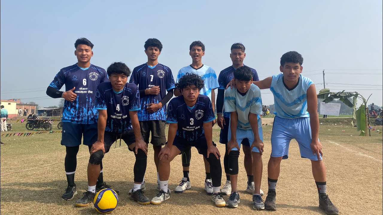 Volleyball game khelnw Dholbajwa pugiyo// Arjunrana vlog//