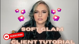 💕SOFT GLAM CLIENT TUTORIAL💕 BEGINNER FRIENDLY #makeup #makeuptutorial screenshot 5
