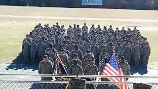 My brother graduating from basic training