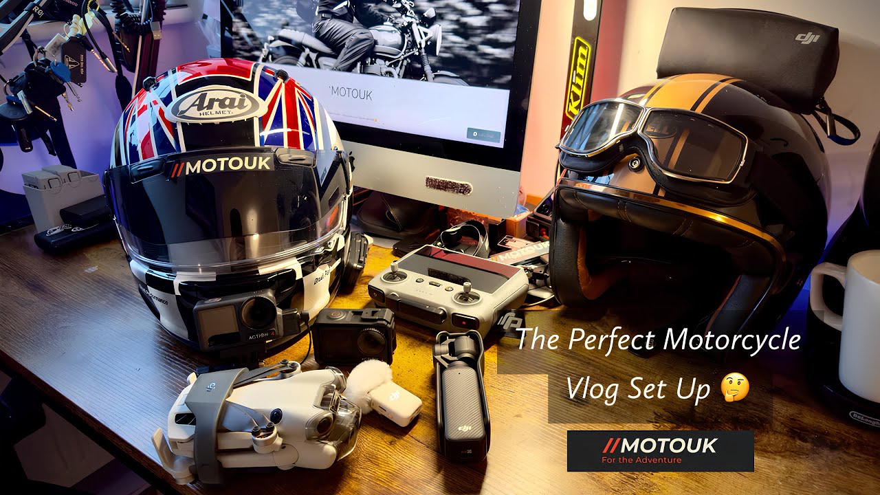 Best Camera & Mic Setup for Moto Vlogging on a Motorcycle DJI Action