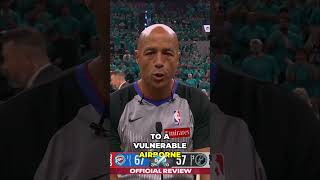 FLAGRANT FOUL on Mitchell 🚨 Drama Erupts in Thunder vs Spurs WCF G3! #shorts