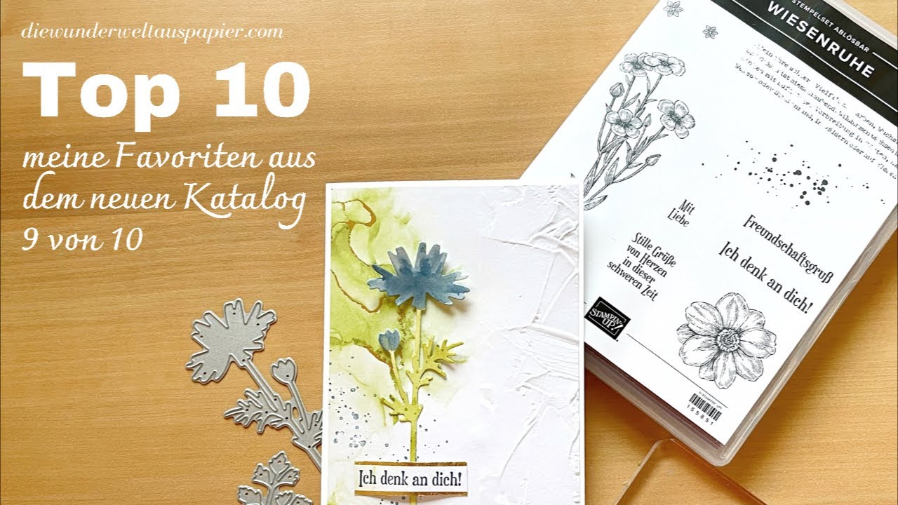 Schnelle Karte mit Wiesenruhe | Schritt für Schritt Anleitung | mit Stampin‘ Up! Produkten basteln