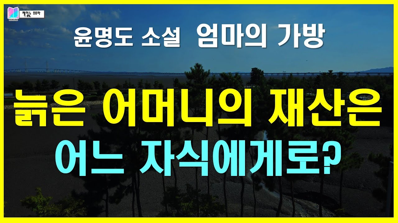 늙은 어미는 결국 자식들에게 짐만될 뿐인가 | 엄마의 가방 - 윤명도 | 책읽는 오로라 | 오디오소설 #koreannovel