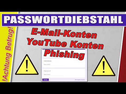 E-Mail-Adressen Phishing - YouTuber werden verstärkt abgefischt! YouTube Schutz