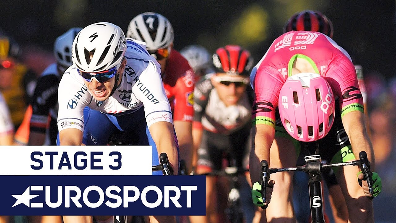 Tour de Pologne 2018 | Stage 3 Finish Highlights | Cycling | Eurosport